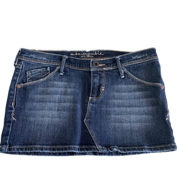 Abercrombie & Fitch Other - Abercrombie & Fitch Girls Stretch Denim Jean Skirt Size 14